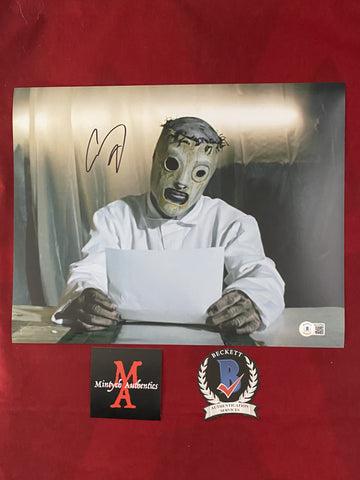 COREY_326 - 11x14 Photo Autographed By Corey Taylor