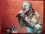 COREY_354 - 16x20 Photo Autographed By Corey Taylor