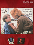 COTC_070 - 11x14 Photo Autographed By Courtney Gains & Jonathan Franklin