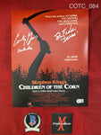 COTC_084 - 11x14 Photo Autographed By Courtney Gains & Jonathan Franklin