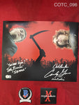 COTC_096 - 11x14 Photo Autographed By Courtney Gains & Jonathan Franklin