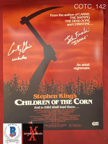 COTC_142 - 16x20 Photo Autographed By Courtney Gains & Jonathan Franklin