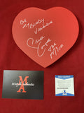 COWPER_074 - Heart Shaped Box Autographed By Peter Cowper