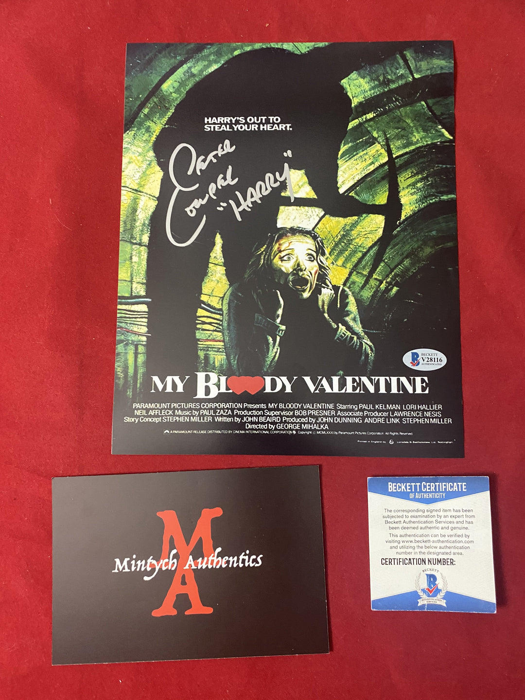 My Bloody Valentine - Horror Autographs – Mintych Authentics