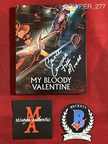 COWPER_277 - My Bloody Valentine (Shout Factory Exclusive) Steelbook DVD Autographed By Peter Cowper