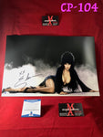 CP_104 - 12x18 Photo Autographed By Elvira