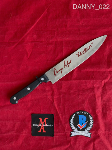 DANNY_022 - Real 8" Steel Knife Autographed By Danny Lloyd