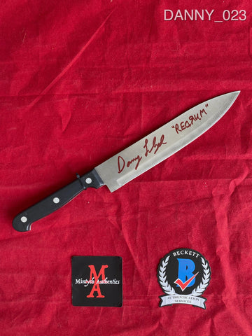 DANNY_023 - Real 8" Steel Knife Autographed By Danny Lloyd