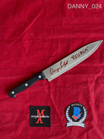 DANNY_024 - Real 8" Steel Knife Autographed By Danny Lloyd