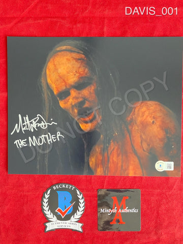 DAVIS_001 - 8x10 Photo Autographed By Matthew Patrick Davis