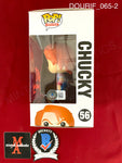 DOURIF_065 - Child's Play 2 56 Chucky Funko Pop! Autographed By Brad Dourif