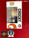 DOURIF_078 - Child's Play 2 841 Chucky Special Edition Funko Pop! Autographed By Brad Dourif