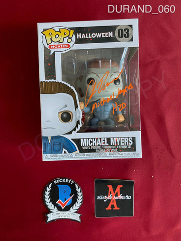 DURAND_060 - Halloween 02 Michael Myers Funko Pop! Autographed By Chris Durand