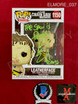 ELMORE_037 - The Texas Chainsaw Massacre 1150 Leatherface Funko Pop! Autographed By Bob Elmore