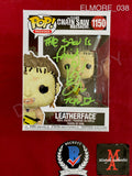 ELMORE_038 - The Texas Chainsaw Massacre 1150 Leatherface Funko Pop! Autographed By Bob Elmore