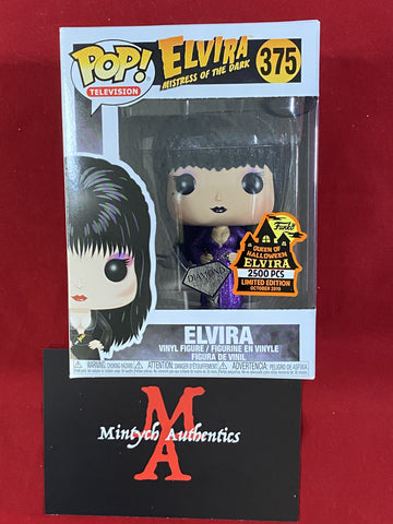 ELVIRA_271 - Elvira Spooky Empire Limited Edition Diamond Collection  "Red Dress" Funko Pop!