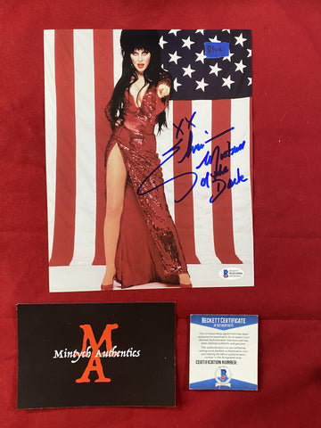 ELVIRA_374 - 8x10 Photo Autographed By Elvira