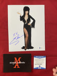 ELVIRA_384 - 8x10 Photo Autographed By Elvira