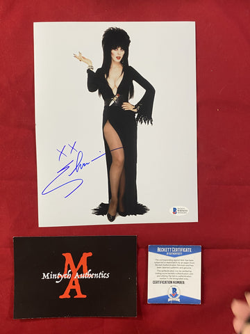 ELVIRA_384 - 8x10 Photo Autographed By Elvira