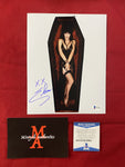 ELVIRA_390 - 8x10 Photo Autographed By Elvira