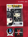 ELVIRA_484 - Elvira 375 Black Dress (Vaulted) Funko Pop! Autographed By Elvira