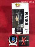 ELVIRA_485 - Elvira 375 Black Dress (Vaulted) Funko Pop! Autographed By Elvira