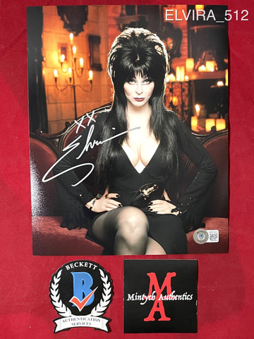 ELVIRA_512 - 8x10 Photo Autographed By Elvira