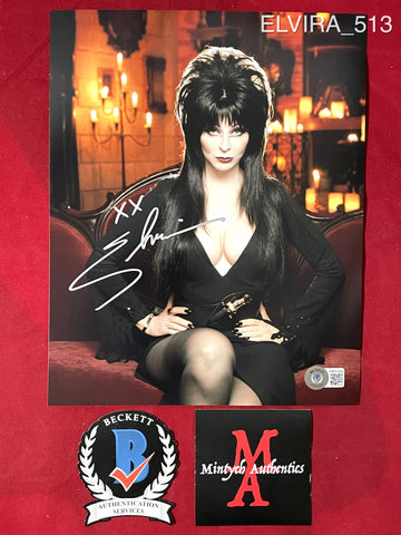 ELVIRA_513 - 8x10 Photo Autographed By Elvira