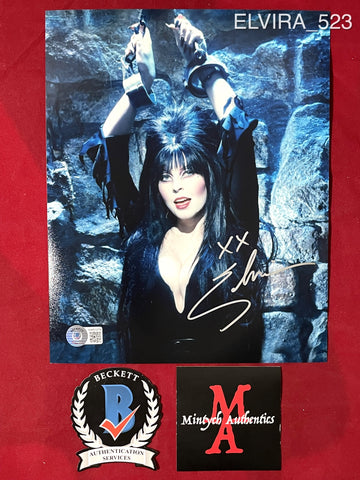 ELVIRA_523 - 8x10 Photo Autographed By Elvira