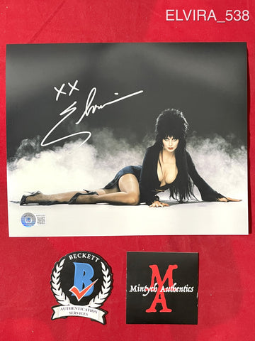 ELVIRA_538 - 8x10 Photo Autographed By Elvira