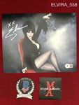 ELVIRA_558 - 8x10 Photo Autographed By Elvira