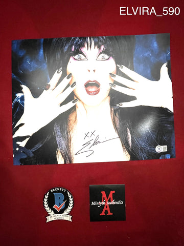 ELVIRA_590 - 11x14 Photo Autographed By Elvira