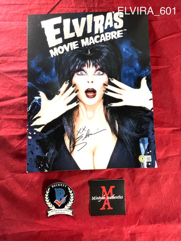 ELVIRA_601 - 11x14 Photo Autographed By Elvira