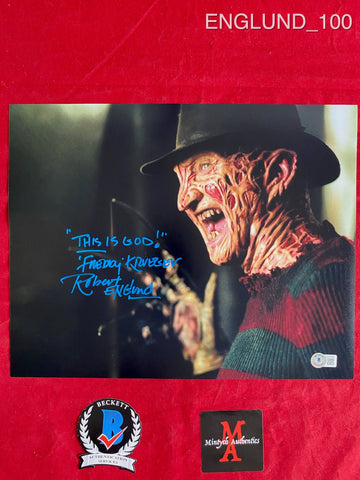 ENGLUND_100 - 11x14 Photo Autographed By Robert Englund