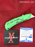 ESPOSITO_042 - Real Screen Accurate Utility Knife Autographed By Giancarlo Espostio