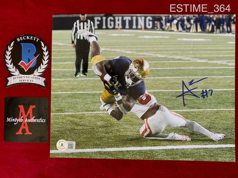 ESTIME_364 - 8x10 Photo Autographed By Audric Estime