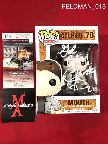 FELDMAN_013 - The Goonies 78 Mouth FUNKO POP! Autographed By Corey Feldman