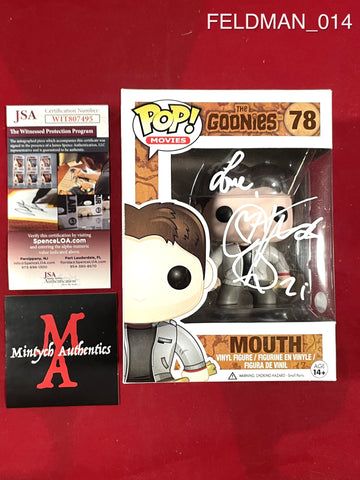 FELDMAN_014 - The Goonies 78 Mouth FUNKO POP! Autographed By Corey Feldman