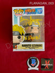 FLANAGAN_003 - Naruto 727 Naruto Uzumaki Funko Pop! Autographed By Maile Flanagan