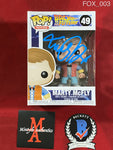 FOX_003 - BTTF 49 Marty McFly Funko Pop! Autographed By Michael J. Fox