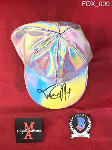 FOX_009 - BTTF Replica Hat Autographed By Michael J. Fox