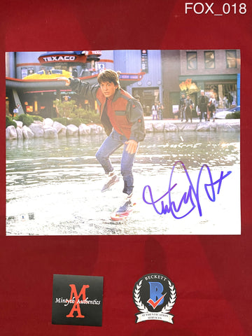 FOX_018 - 11x14 Photo Autographed By Michael J. Fox