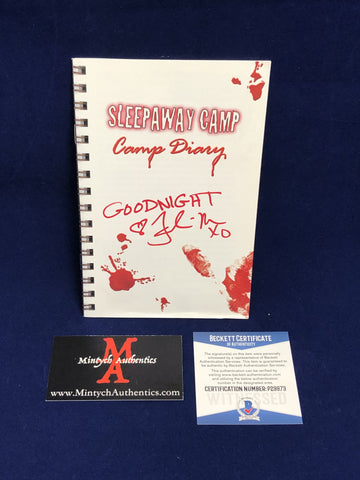 FR_045 - Sleepaway Camp DVD Booklet Autographed By Felissa Rose