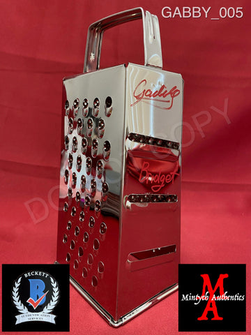 GABBY_005 - Real Cheese Grater Autographed By Gabrielle Echols