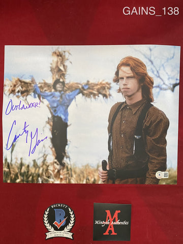 GAINS_138 - 11x14 Photo Autographed By Courtney Gains