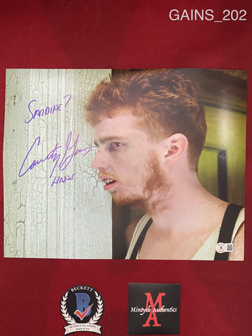 GAINS_202 - 11x14 Photo Autographed By Courtney Gains