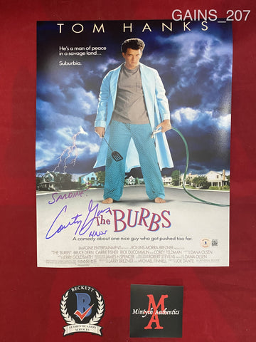 GAINS_207 - 11x14 Photo Autographed By Courtney Gains
