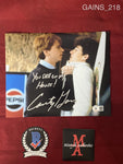 GAINS_218 - 8x10 Photo Autographed By Courtney Gains