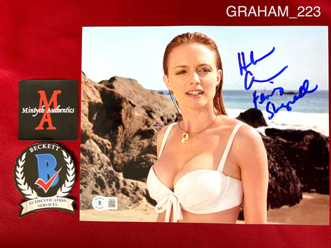 GRAHAM_223 - 8x10 Photo Autographed By Heather Graham