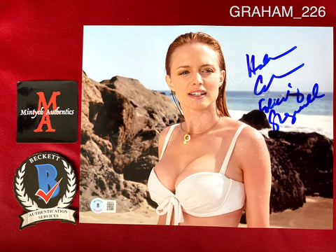 GRAHAM_226 - 8x10 Photo Autographed By Heather Graham